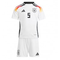 Echipament fotbal Germania Pascal Gross #5 Tricou Acasa European 2024 pentru copii maneca scurta (+ Pantaloni scurti)